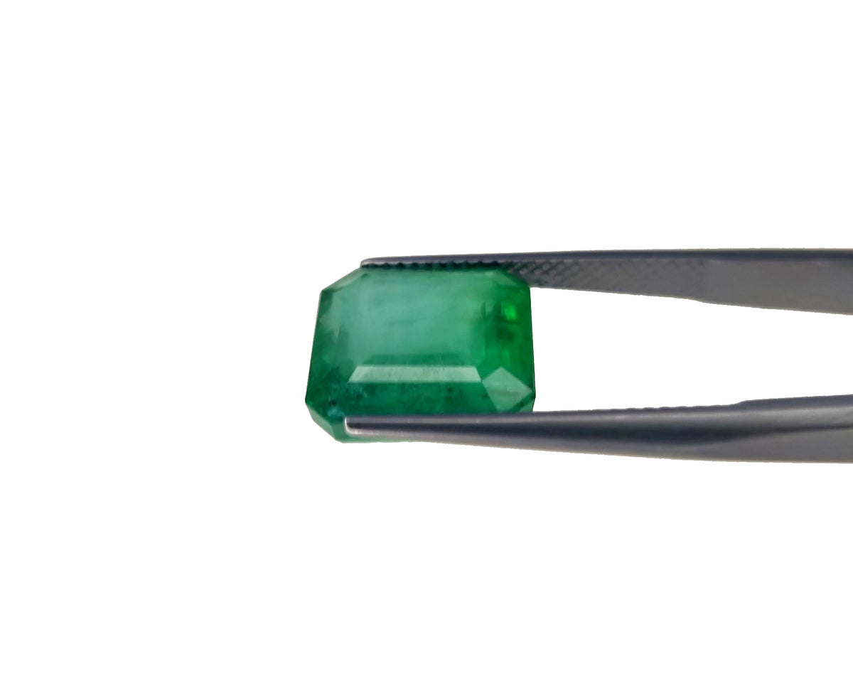 Natural Emerald Zambia Octagon 8.73 carat