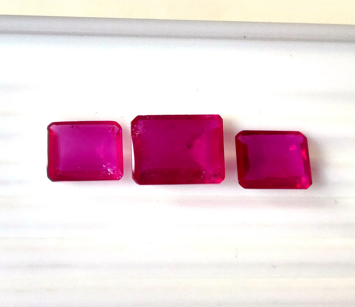 Natural Ruby Mozambique Octagon 25.87 carat