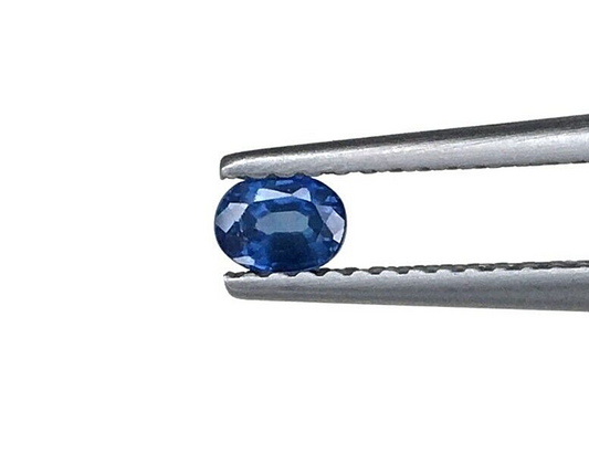 15 Pcs Natural Blue Sapphire 4x3mm Oval Shape Precious Loose Certified Gemstones
