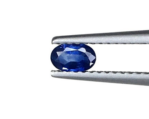 10 Pcs Natural Blue Sapphire 4x3mm Oval Shape Precious Loose Certified Gemstones