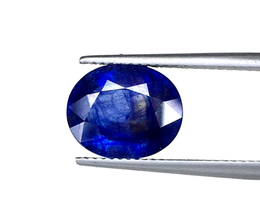 Natural Blue Sapphire 12x10mm Oval Shape Loose Gemstone Precious Certified Stone