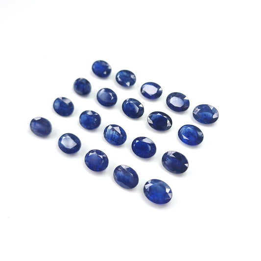 Natural Blue Sapphire 10x8mm Oval Shape Certified Precious Loose Gemstone