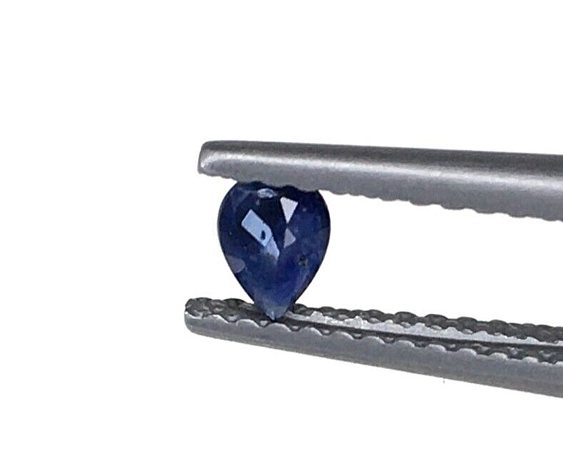15 Pcs Natural Blue Sapphire 4x3mm Pear Shape Precious Loose Certified Gemstones