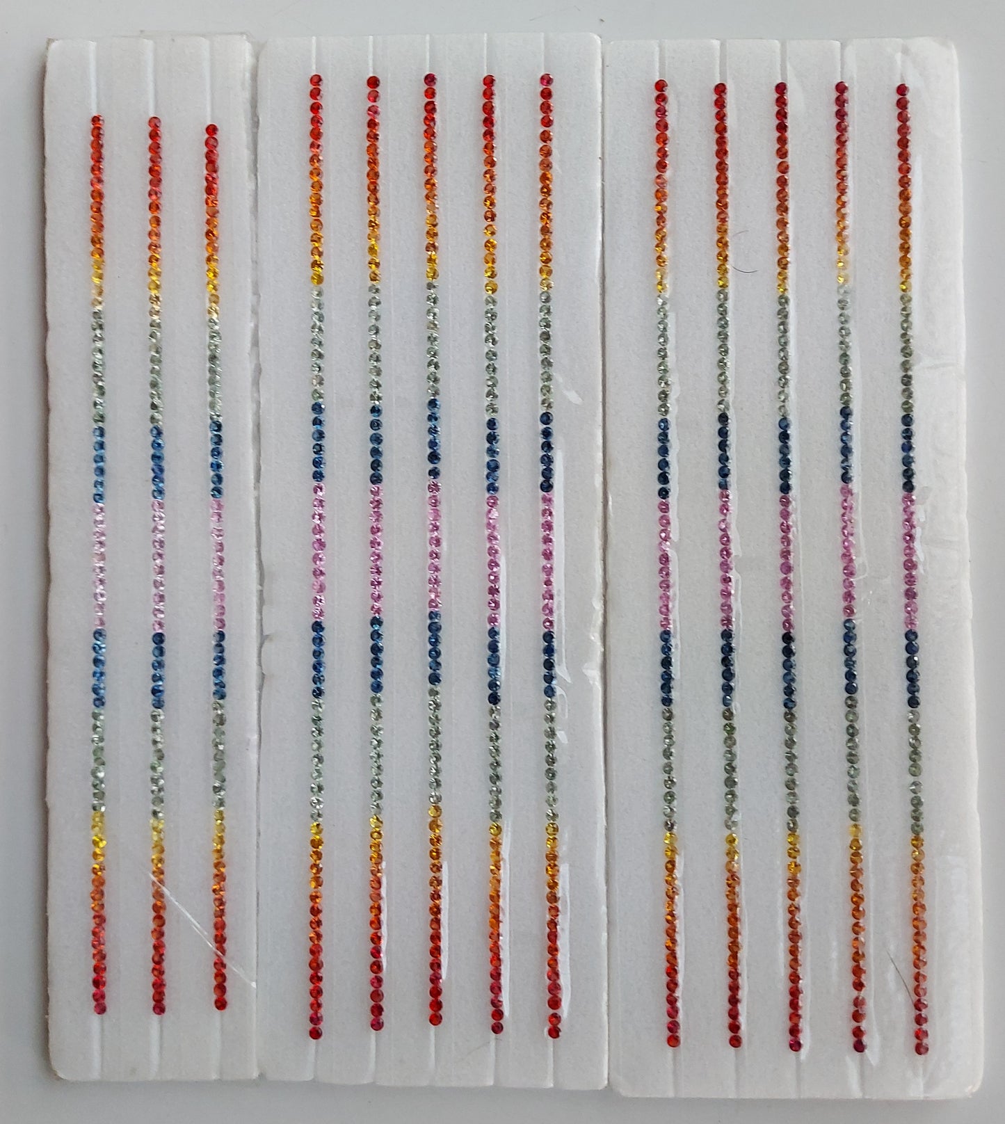 Natural Multi Sapphire Strips