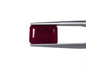 Certified Natural Ruby 4.71 Carats Emerald Cut Octagon Shape Loose Gemstone