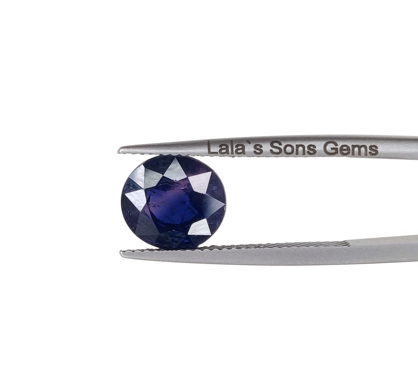 Certified Natural Untreated Blood Blue Sapphire | 5.55cts