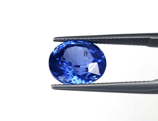 Natural Blue Sapphire Heated Oval Shape Loose Gemstones Best For Rings And Pendants | 7.58cts
