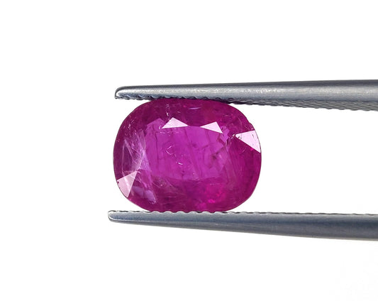 Natural Burma Ruby Gemstone | 3.52cts