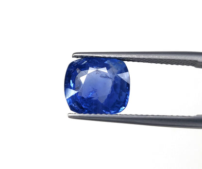 Natural Blue Sapphire Unheated Untreated Cushion Shape Loose Gemstones Best For Rings And Pendants | 6.24cts