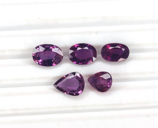 Natural Purple Sapphire Gemstone | 5.72cts