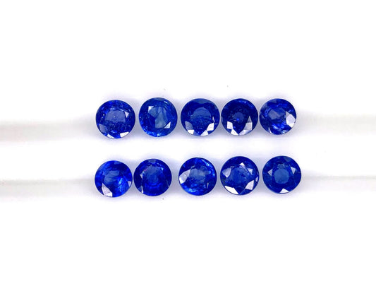 Natural Blue Sapphire Rounds 5mm