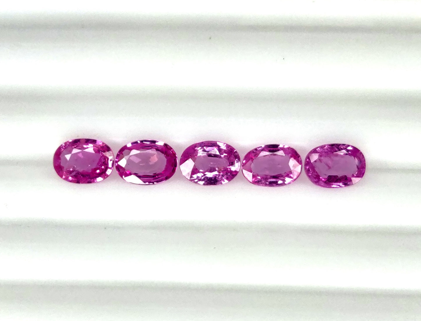 Natural Pink Sapphire Oval 7x5mm