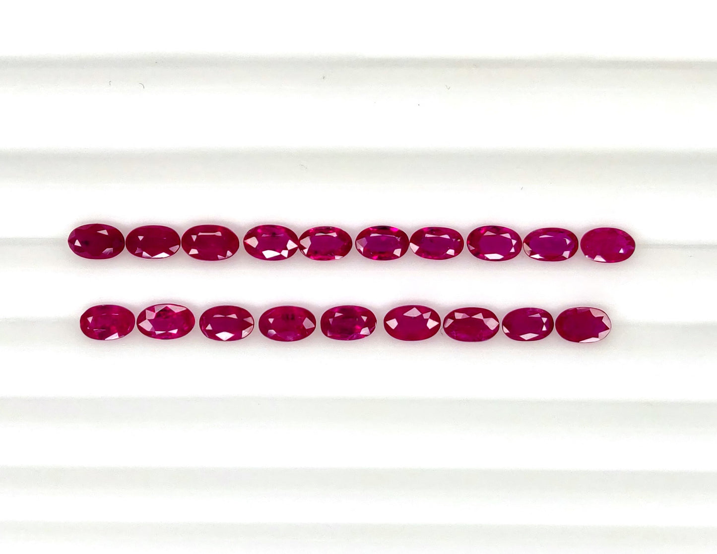 Natural Mozambique Ruby Oval 5x3mm