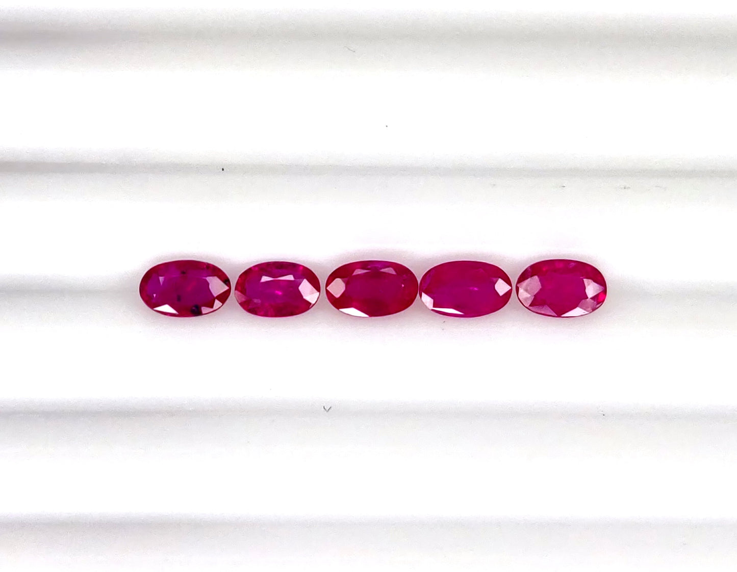 Natural Mozambique Ruby Oval 5x3mm