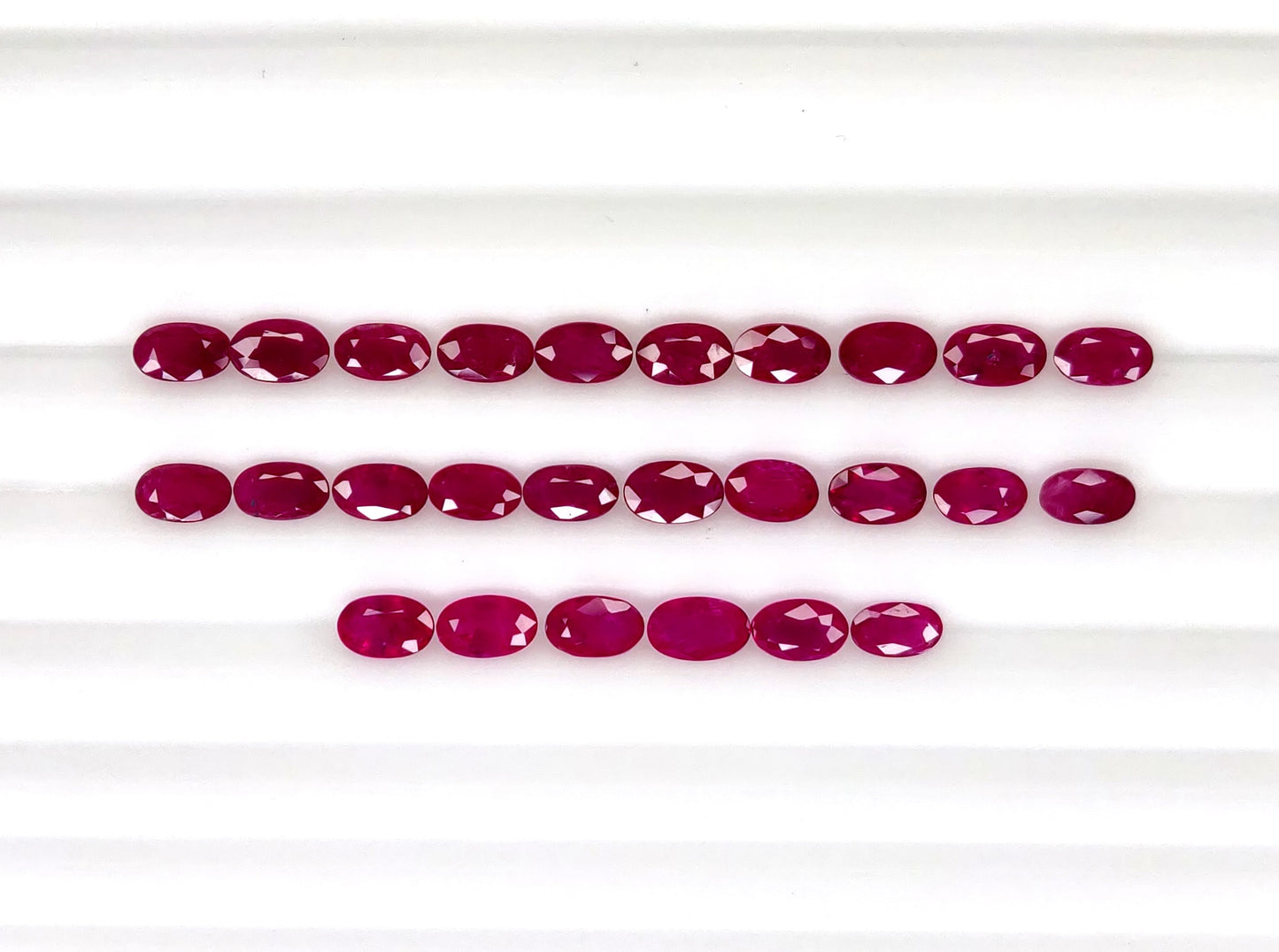 Natural Mozambique Ruby Oval 5x3mm