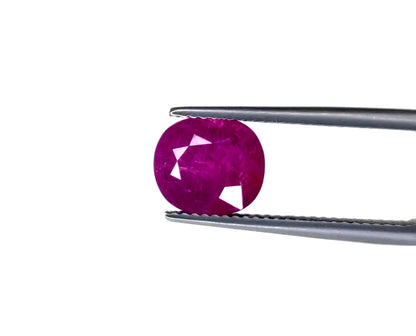 Natural Burma Ruby Oval 4.39cts