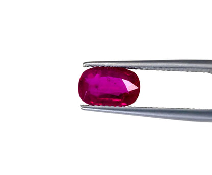 Natural Mozambique Ruby Cushion Oval 2.20cts