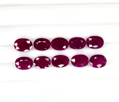 Natural Longido Ruby Oval 7x5mm