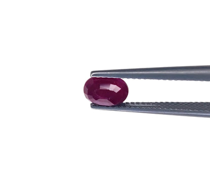 Natural Longido Ruby Oval 7x5mm