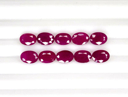 Natural Madagascar Ruby Oval 7x5mm