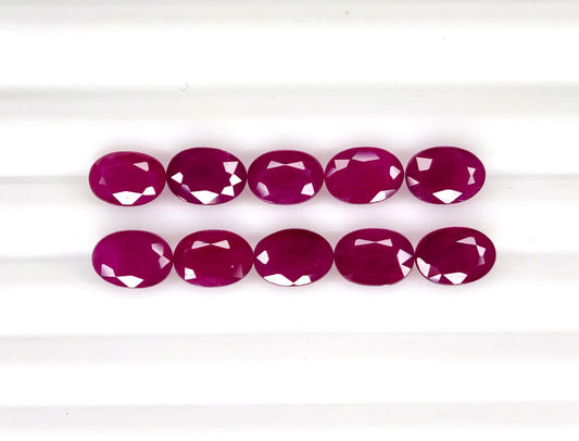 Natural Madagascar Ruby Oval 7x5mm