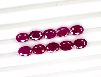 Natural Madagascar Ruby Oval 7x5mm