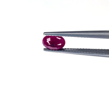 Natural Madagascar Ruby Oval 7x5mm