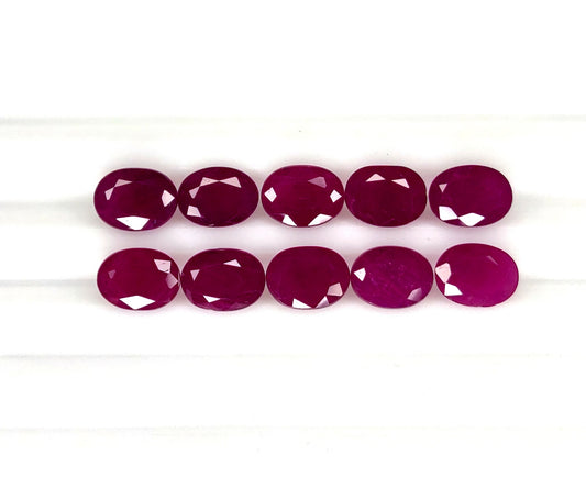 Natural Madagascar Ruby Oval 8x6mm
