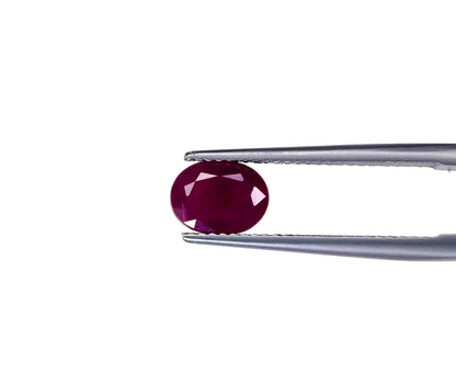 Natural Madagascar Ruby Oval 8x6mm