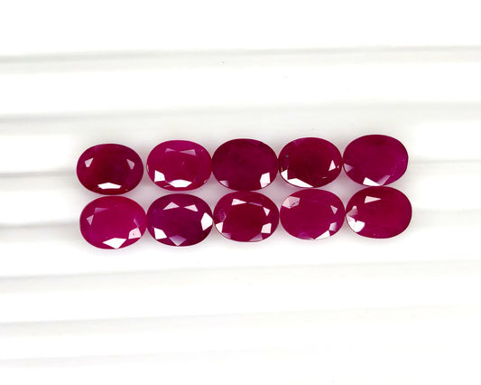 Natural Madagascar Ruby Oval 9x7mm