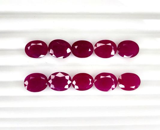 Natural Madagascar Ruby Oval 10x8mm