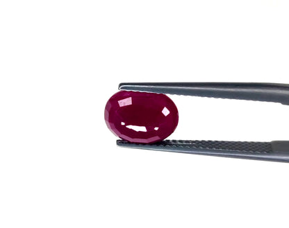 Natural Madagascar Ruby Oval 10x8mm