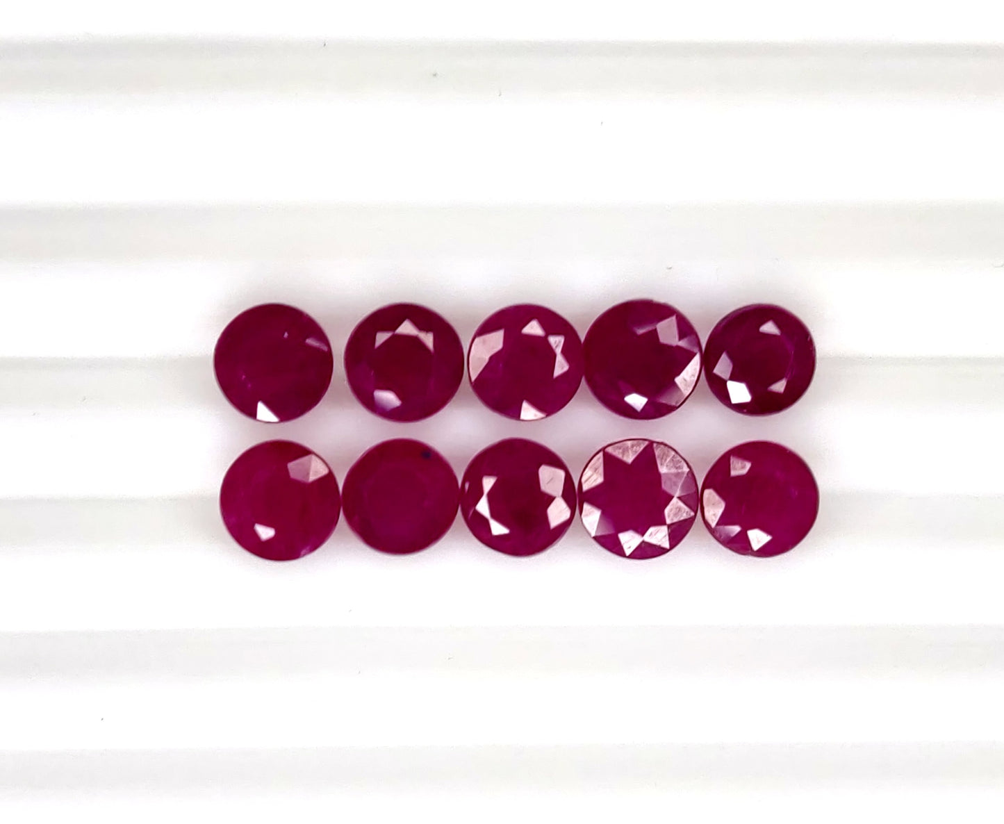 Natural Madagascar Ruby Round 6mm
