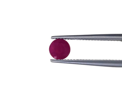 Natural Madagascar Ruby Round 6mm