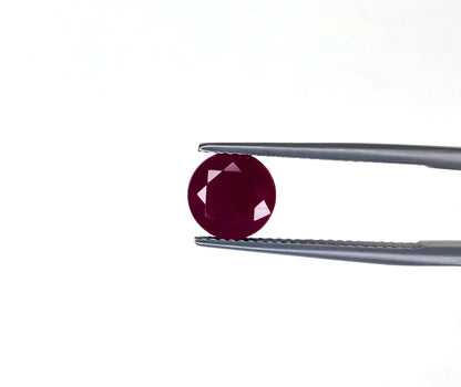 Natural Madagascar Ruby Round 8mm