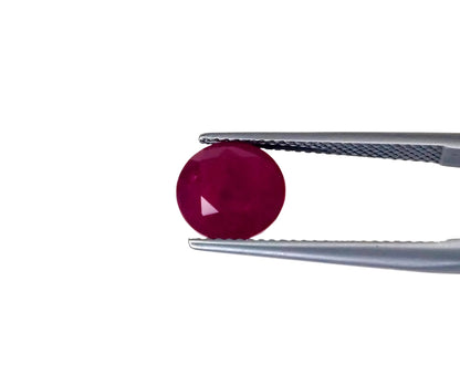 Natural Madagascar Ruby Round 9mm