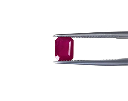 Natural Madagascar Ruby Octagon 8x6mm