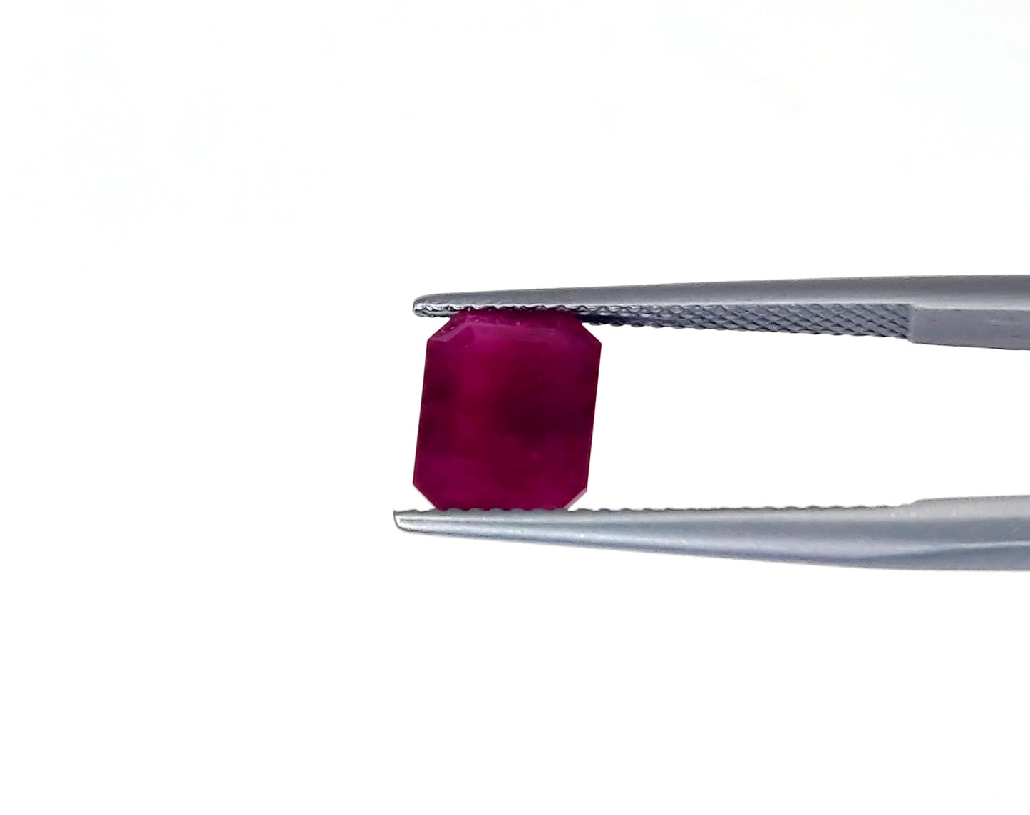 Natural Madagascar Ruby Octagon 9x7mm