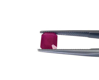 Natural Madagascar Ruby Octagon 9x7mm