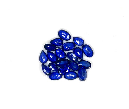 Natural Madagascar Blue Sapphire Oval & Pear 5x3mm