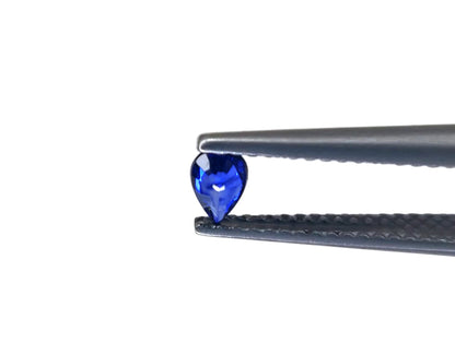 Natural Madagascar Blue Sapphire Oval & Pear 5x3mm