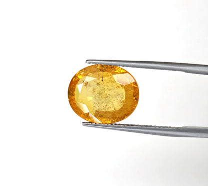 Natural Yellow Sapphire Nigeria Oval 10.00 carat