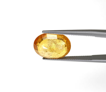 Natural Yellow Sapphire Nigeria Oval 10.00 carat