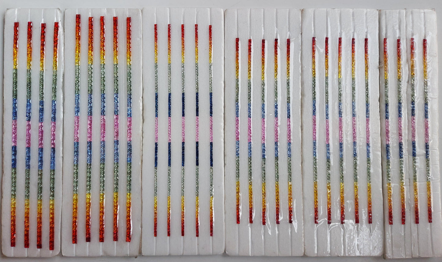 Natural Multi Sapphire Strips