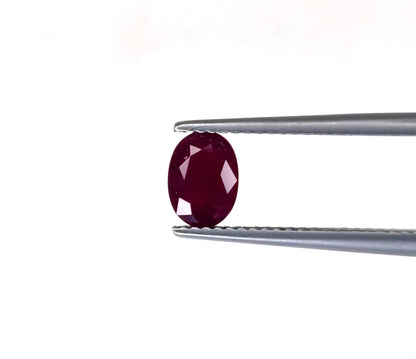 Natural Ruby Mozambique Oval 7x5 MM