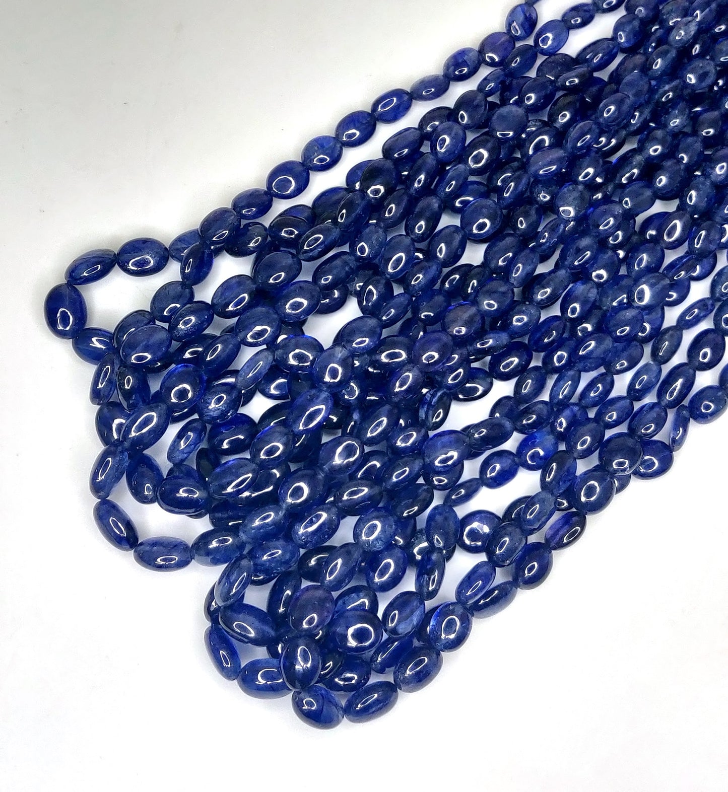 Natural Blue Sapphire Bangkok Oval Beads 1,306.45 Carat