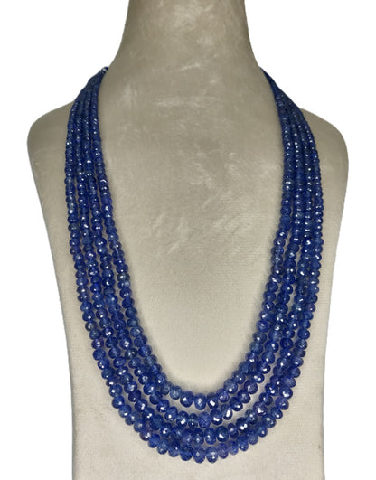 Natural Blue Sapphire Bangkok Round Beads 664.50 Carat