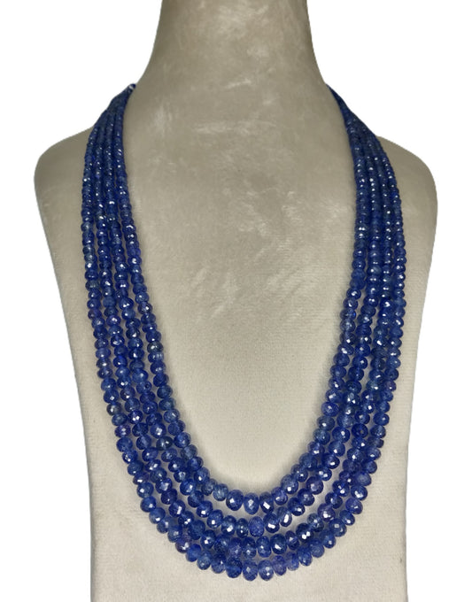 Natural Blue Sapphire Bangkok Round Beads 664.50 Carat