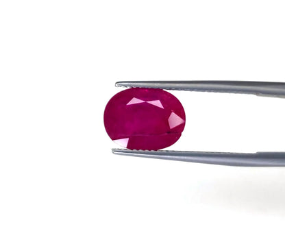 Natural Ruby Burma Oval 5.15 carat