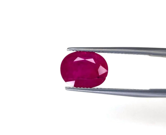 Natural Ruby Burma Oval 5.15 carat